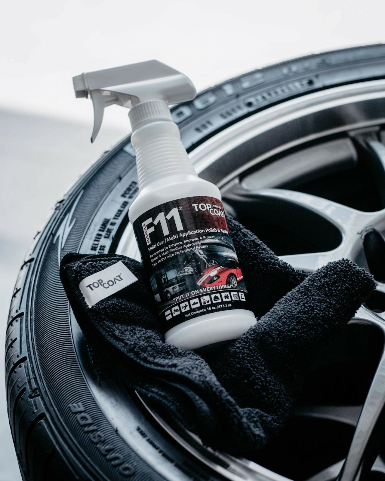 Top Coat F11 polish & sealer will protect your vehicles paint and