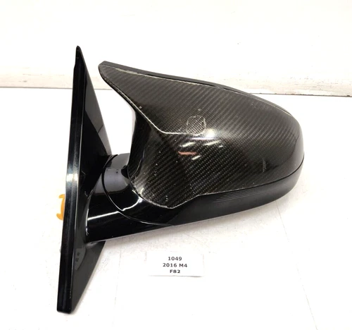 ✅ 15-20 OEM BMW F82 F83 M4 M Perfomance Driver Mirror Auto Dim Camera Carbon *