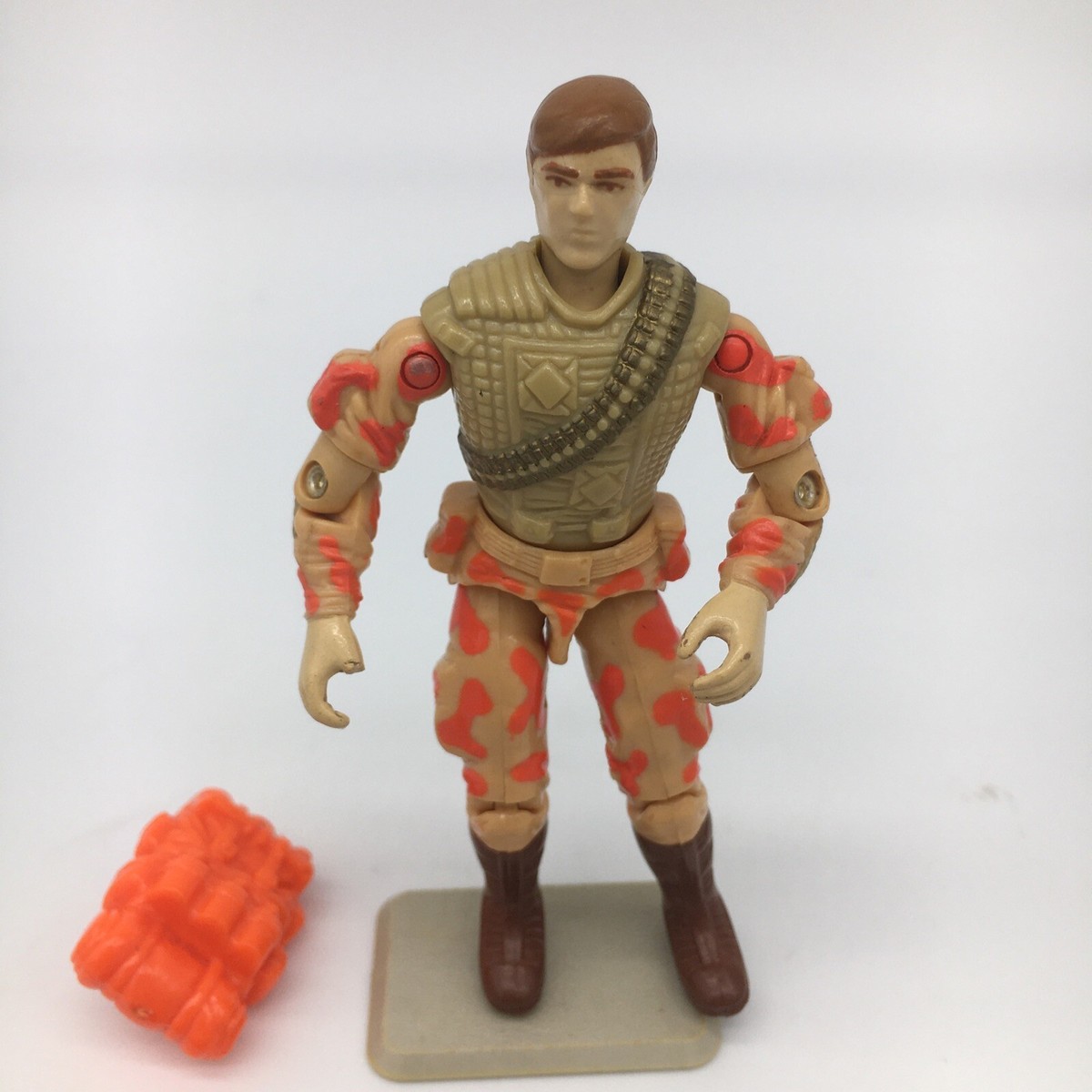 Vintage 1988 G.I. Joe Spearhead Action Figure Hasbro 3.75