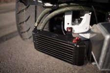 Csf Universal Dual-pass Oil Cooler - M22 X 1.5 - 13in Long X 4.75in H X 2.16in W
