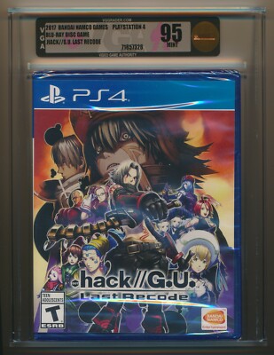 .hack//G.U.: Last Recode (PlayStation 4, 2017) ps4 new sealed GOLD VGA 95 Mint