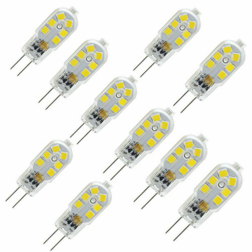 10*Non-Dimmable 12VAC/DC Halogen Equivalent 2W High Quality LED G4 COB Lamp Bulb - Picture 2 of 8