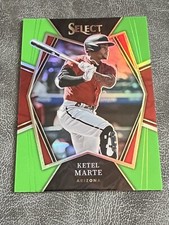 2022 Panini Select Premier Level Neon Green Prizm /99 Ketel Marte #153