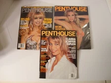 Penthouse Magazines/ Vanessa Williams /Ivana Trump/Claudia Schaffer/ like new