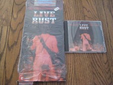 Neil Young & Crazy Horse Live Rust Longbox and Original cd Rare!