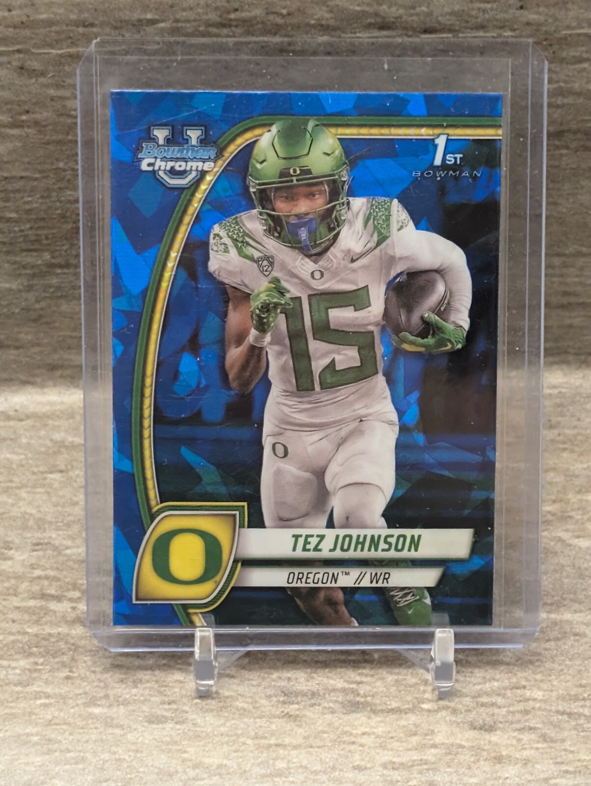 2024 Bowman University Chrome Sapphire Edition - Tez Johnson #171 (RC)