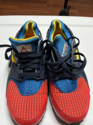 Kids Nike Air Huarache Run Ultra Now Gs 5y Bright Crimson Obsidian Bq7096 600 Ebay