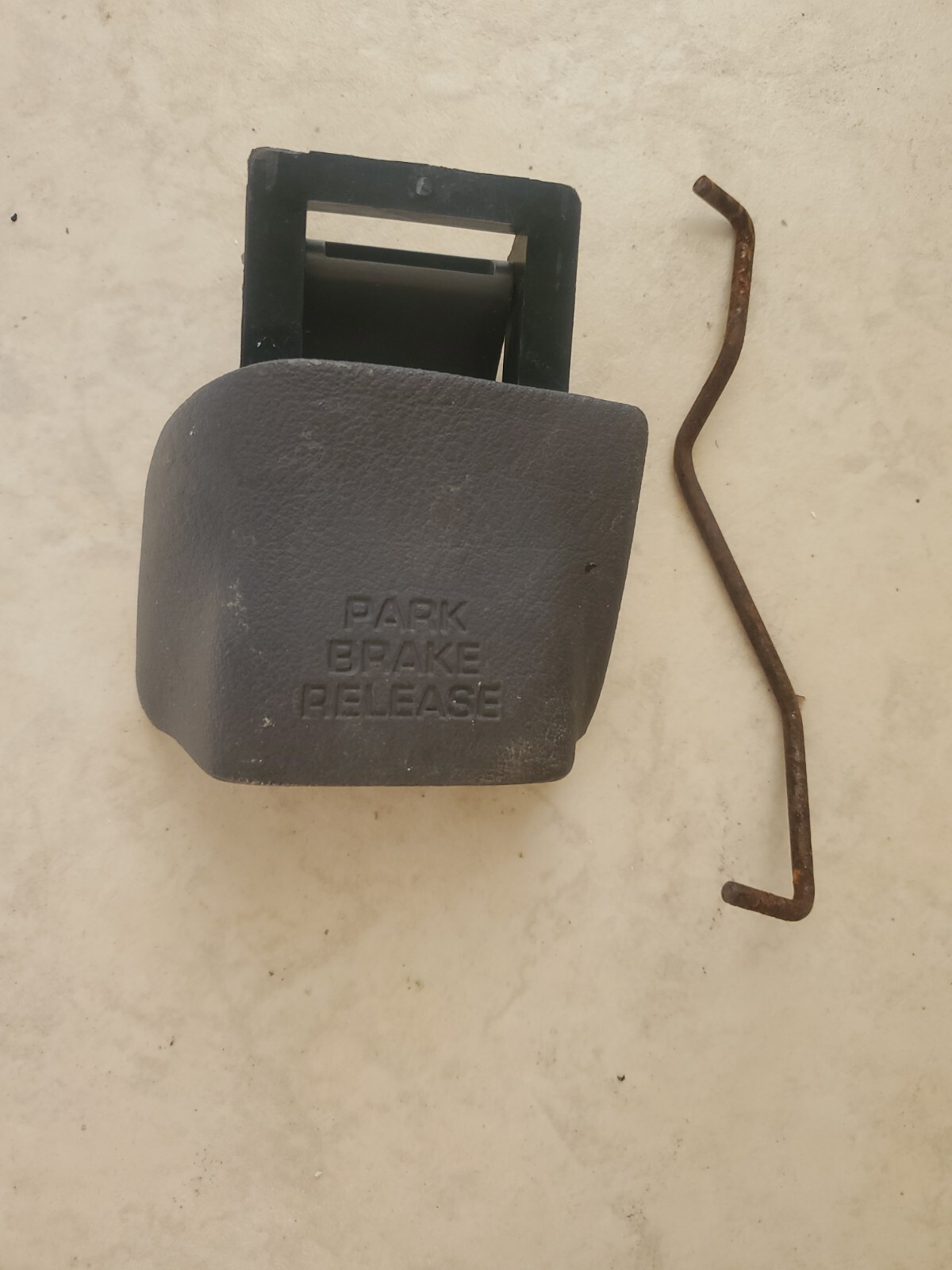 9801 Dodge Ram Parking Brake Release Handle Emergency Brake Lever Dark