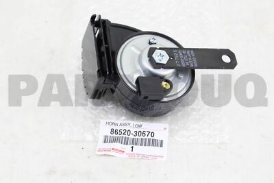 うろたん 8652030670 Genuine Toyota HORN ASSY, LOW PITCHED 86520-30670 | eBay