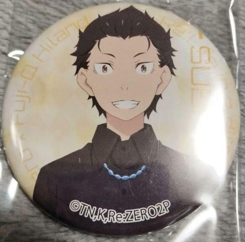 Re:ZERO -Starting Life in Another World- can badge Subaru Natsuki FujiQ Highland