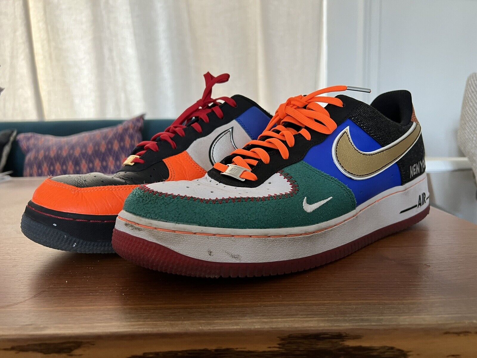 Size 13 - Nike Air Force 1 Low '07 What The NYC 2019 for sale 