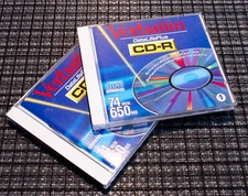 VERBATIM DATA LIFE PLUS CD-R 650 MB 8X SPEED BRAND Lot Of 2