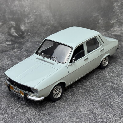 Norev 1/18 Scale Renault 12 TS White Diecast Car Model Toy