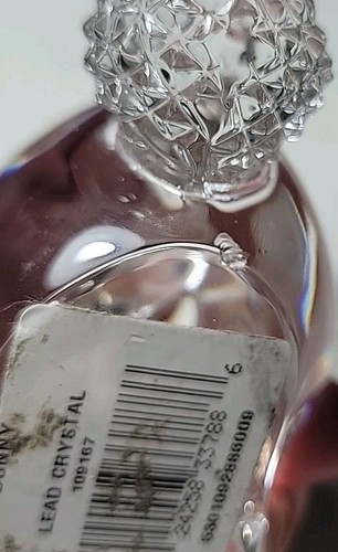 Waterford Crystal Baby Rabbit Collectible Figurine Made In Ireland Please READ - Picture 6 of 12