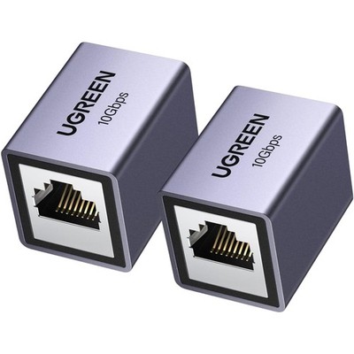 LAN Kabel Verlängerung RJ45 Kupplung - 10 Gigabit für Cat7/Cat6/Cat5e (2 Stück)