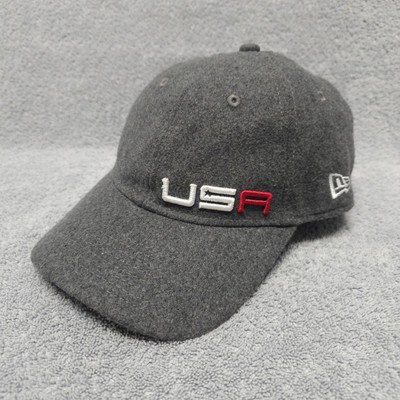 Ryder Cup Hat Team USA 2016 New Era Golf Adjustable Baseball Cap Gray OSFM