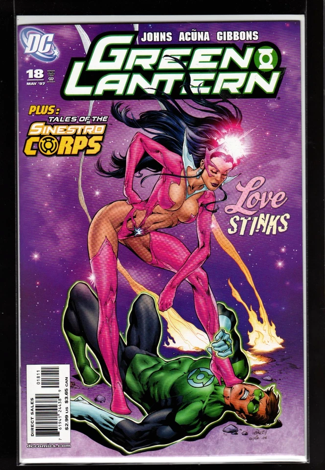 GREEN LANTERN #18,19,20 (9.6/9.8 NM/MT) DC 2007 1st App new Star Sapphire Corp! - Image 2 of 4