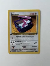1st Edition Porygon 48/82 Team Rocket WOTC Vintage Pokemon