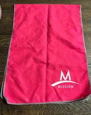 Mission Endurance Pink Cooling Towel