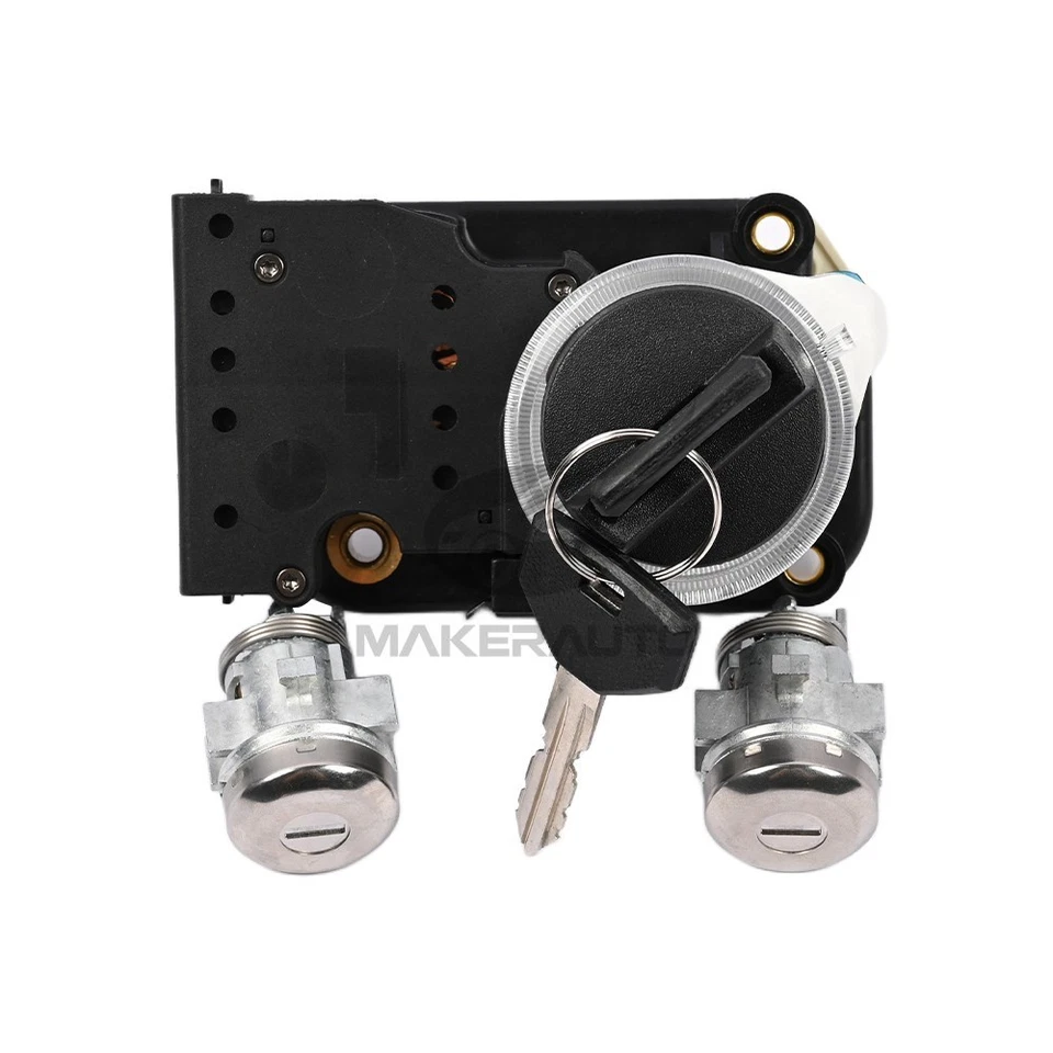 Ignition Switch Assembly & Door Lock Cylinder For Dodge Ram 1500 2500 3500 94-01 - Image 2 of 4