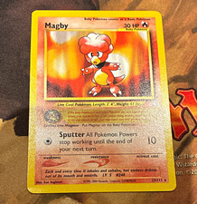 Wizards of the Coast Pokemon TCG Neo Genesis Magby 23/111 C Unlimited 2000 30HP on eBay