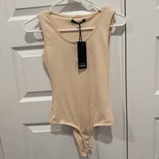 NWT ASOS Threadbare Tank Bodysuit Size 4