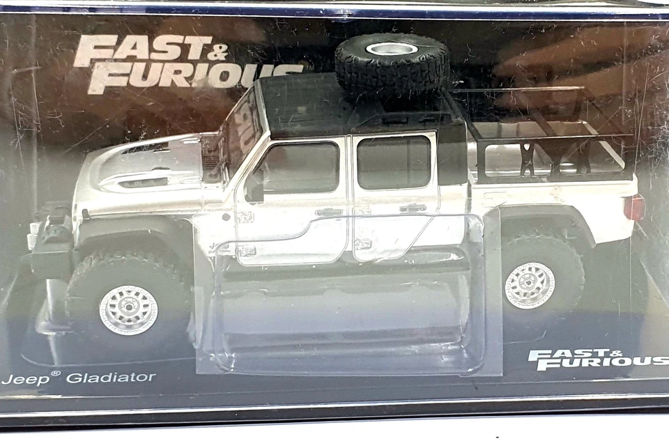 DeAgostini 1/43 Scale F220CMC037 Fast and Furious Jeep Gladiator - Silver - Image 3 of 4