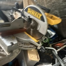 DEWALT DW705 Corded Electric Compound Miter Saw Yellow/Gray MPN DW705