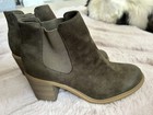 Merona Women’s Faux Suede Booties. Size 9.5. Green. New. No Box. — photo 1