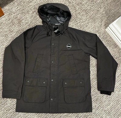 Nike FC Real Bristol Parka Size XXL (Japan) 24 x 30.5  New With Tags Rare Black