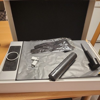 Xp-pen Deco Pro Medium Grafiktablett - Schwarz/Silber
