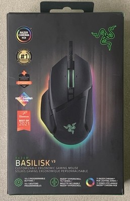 Razer Basilisk V3 Wired Gaming Mouse - New