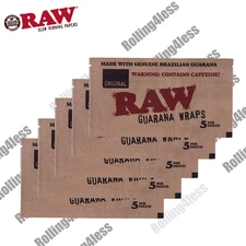 RAW GUARANA WRAPS | 5 PACKS DEAL