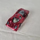 Vintage Mattel Hot Wheels Redline Porsche 917 Red Made in Hong Kong