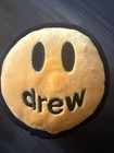 Drew House Smiley Face Coin Purse Yellow Plush Zip Pouch Keychain — photo 2