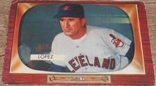 1955 BOWMAN - AL LOPEZ - MANAGER CLEVELAND INDIANS #308 - EX