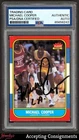 1986-87 Fleer #17 Michael Cooper Lakers PSA AUTHENTIC AUTO