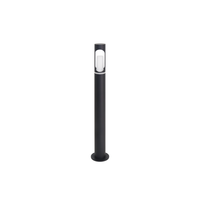 Luxula LED Wegeleuchte 10 W Schwarz IP44