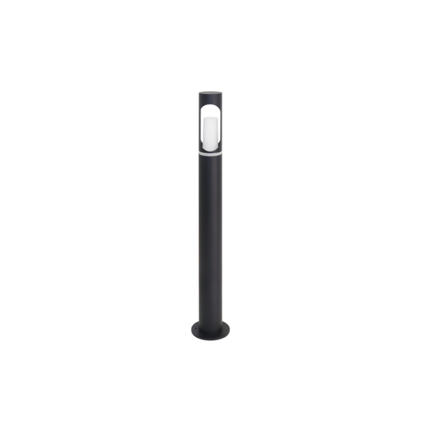 Luxula LED Wegeleuchte 10 W Schwarz IP44-image