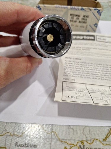 Drayton TRV3 Replacement Head (TRV 4c) - Picture 2 of 5