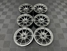 17" Strom DS-F55 Wheels Hyper Black 5x114.3 DEEP CONCAVE TOYOTA CHASER