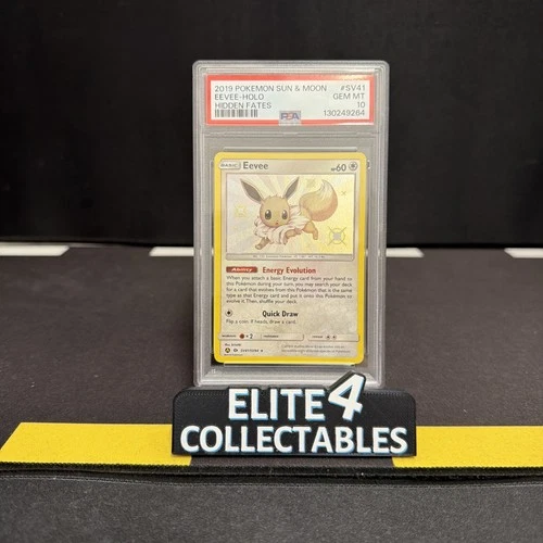 Hidden Fates - Eevee SV41/SV94  - PSA 10