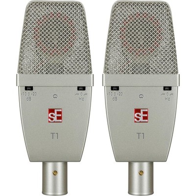 sE Electronics Factory Matched Pair of T1 with Mounting and Case