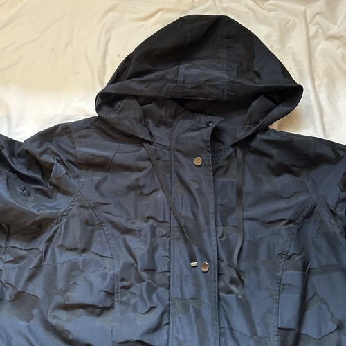 Athletica Damen Hoodie Windbreaker/Übergangsjacke Camouflage Blau & Schwarz GR:XL - Bild 6 von 8