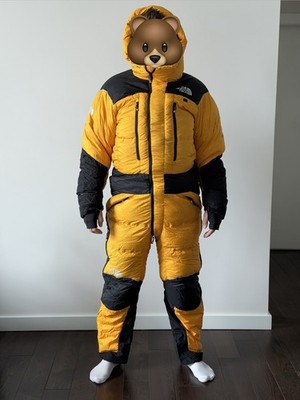 The North Face Men's Himalayan Snow Suit  Summit Series Size L Yellow 800 Weight