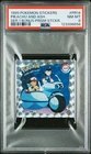 1999 Pokemon Stickers Series 1 Pikachu and Ash Bonus Prism PSA 8 NM-MT #PR14