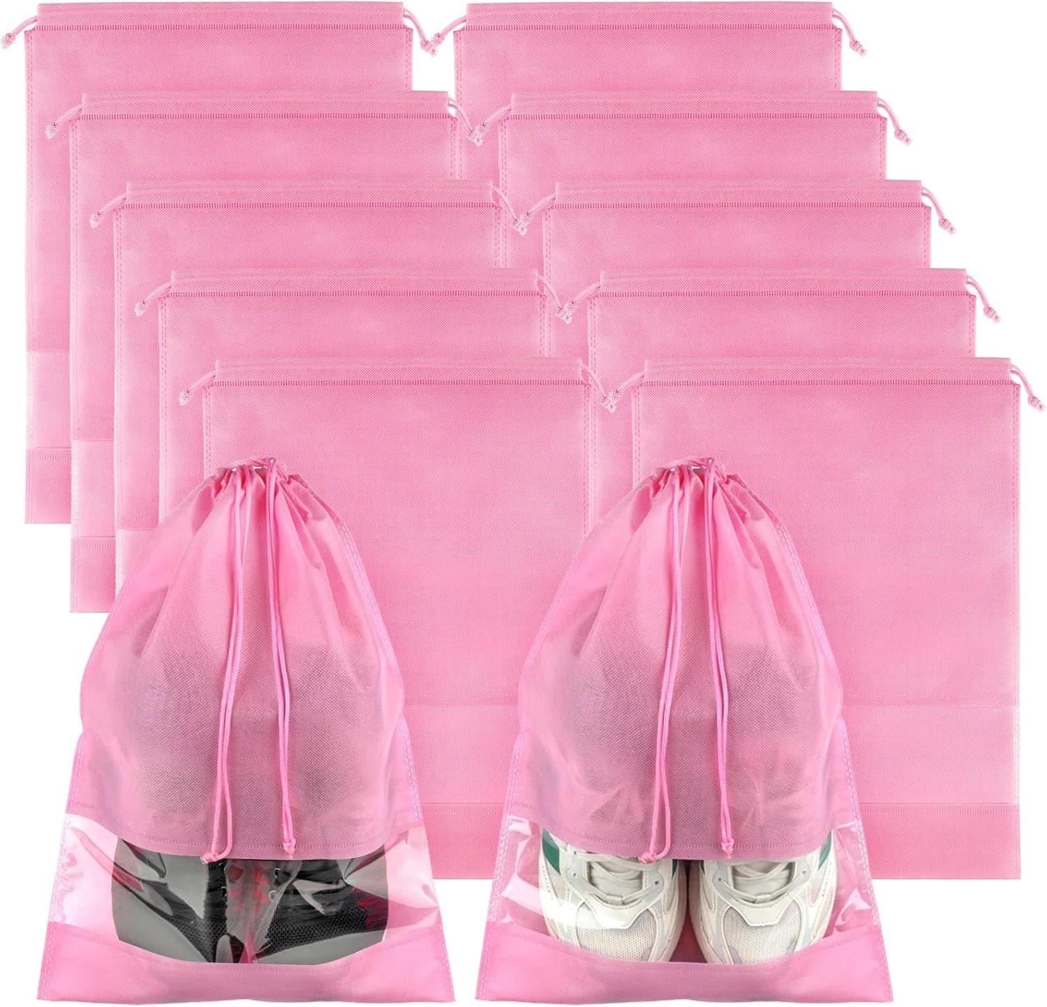 Travel Shoe Storage Bags with Drawstring