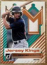 2025 PANINI DONRUSS BASEBALL KRISTIAN CAMPBELL JERSEY KINGS RELIC #JK-KC