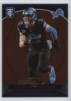 2024 Panini Totally Certified Mirror Red /249 Aidan Hutchinson #29 1p76