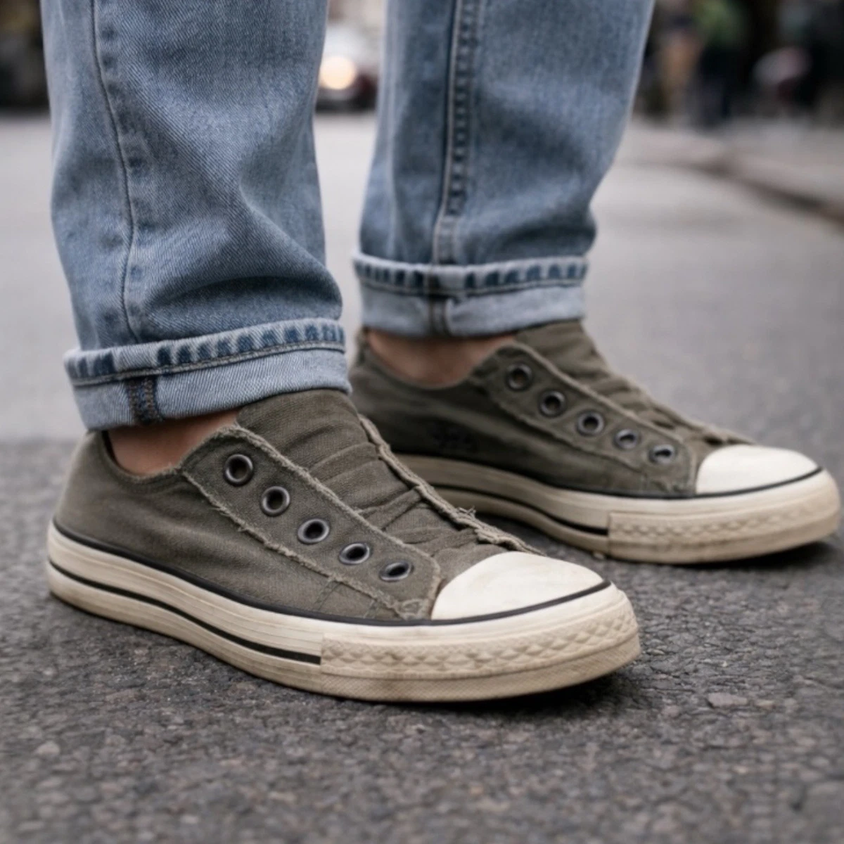 Converse John Varvatos men’s size 11.5 gray sneakers tennis shoes Chuck Taylor Converse John Varvatos | eBay main image 2